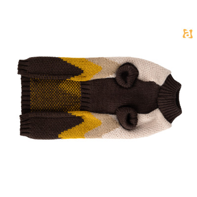 SWETEREK DLA PSA LIMA R.42 BRĄZOWY