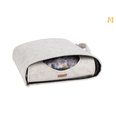 DOMEK DLA KOTA QUPRESS 2IN1 HYGGE BEŻ