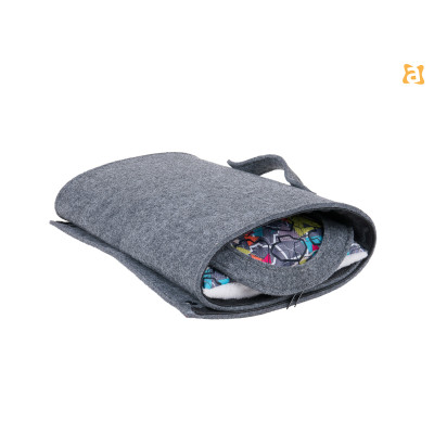 TUNEL DLA KOTA QUPRESS 2IN1 HYGGE SZARY