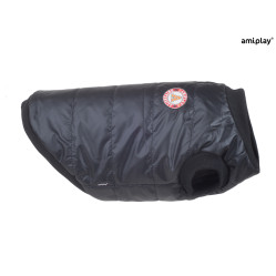 KURTKA PUCHOWA BRONX 37 CM CZARNY