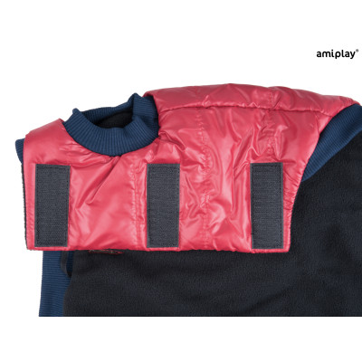 KURTKA PUCHOWA BRONX 33 CM CZERWONY