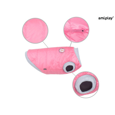 KURTKA PUCHOWA BRONX 29 CM RÓŻOWY