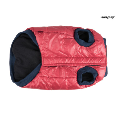 KURTKA PUCHOWA BRONX 25 CM CZERWONY