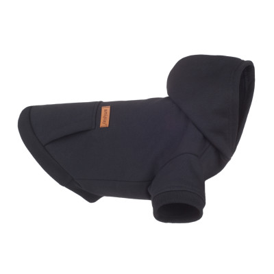 BLUZA Z KAPTUREM TEXAS 50 CM CZARNY