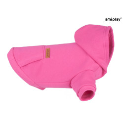 BLUZA Z KAPTUREM TEXAS 30 CM RÓŻOWY