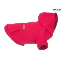 BLUZA Z KAPTUREM TEXAS 30 CM CZERWONY