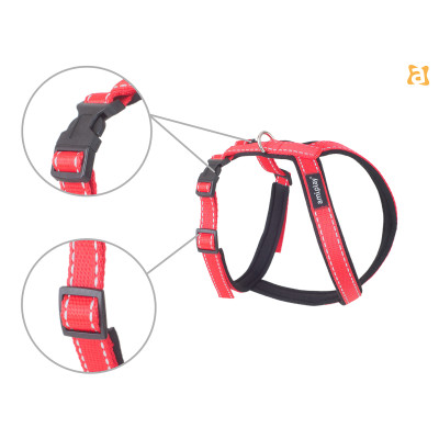 SZELKI GRAND SOFT REFLECTIVE XXL CZERWON