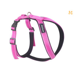 SZELKI GRAND SOFT REFLECTIVE L ROŻOWY