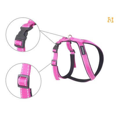 SZELKI GRAND SOFT REFLECTIVE S ROŻOWY