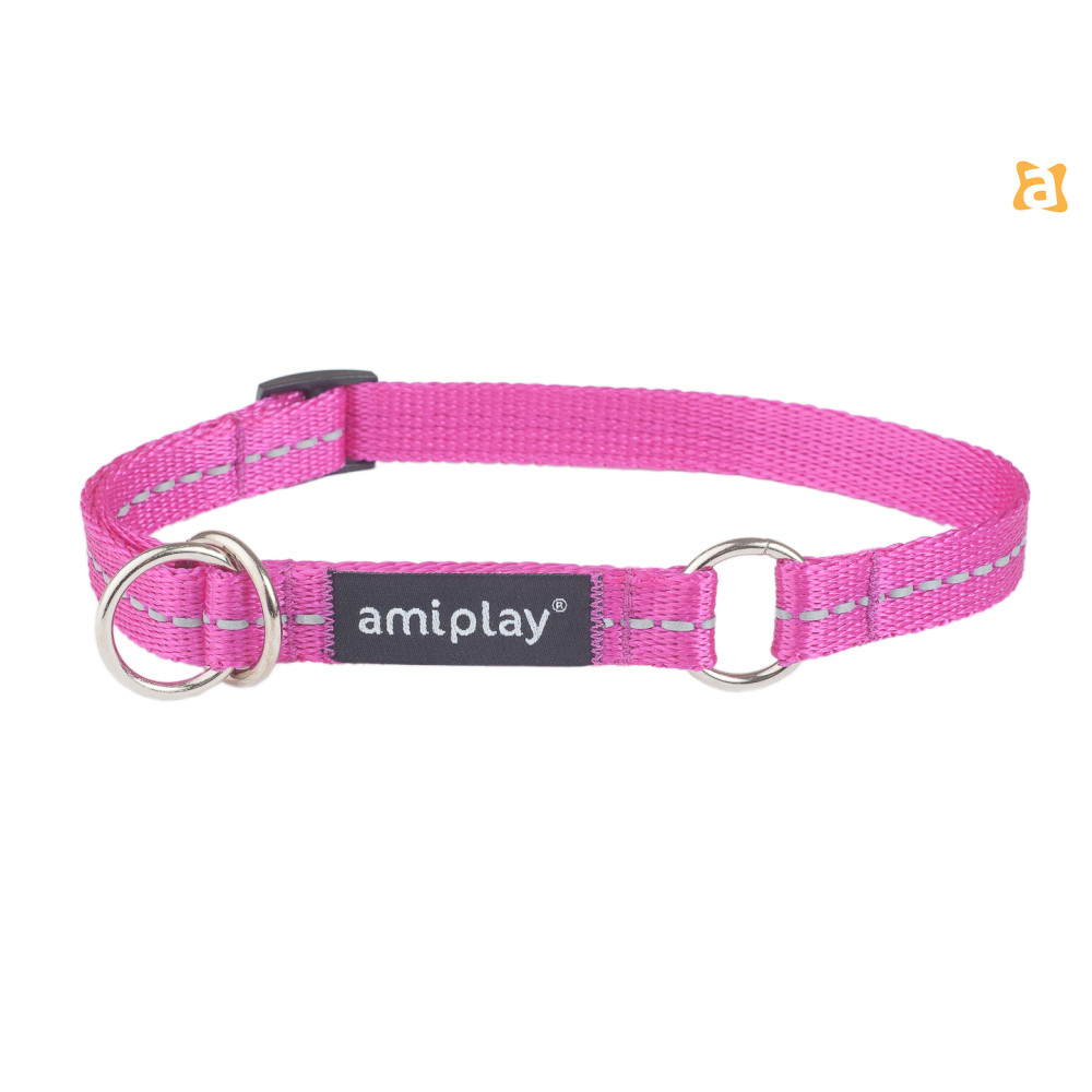 OBROŻA PÓŁZACISKOWA REFLECTIVE M ROŻOWY