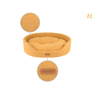 LEGOWISKO OWALNE MONTANA M ŻÓŁTY