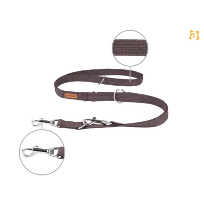 SMYCZ 6IN1 COTTON M 1-2M BRĄZOWY