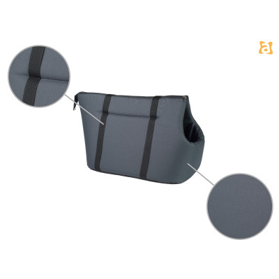 TORBA TRANSPORTOWA BASIC L GRAFITOWY