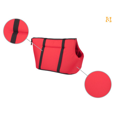 TORBA TRANSPORTOWA BASIC L CZERWONY