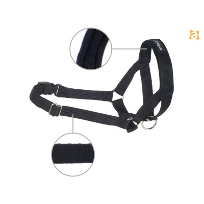 HALTER BASIC XL CZARNY