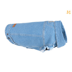 KURTKA DENIM 50 CM NIEBIESKI