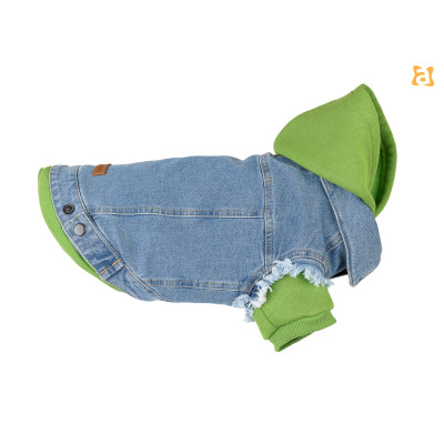 KURTKA DENIM 50 CM NIEBIESKI