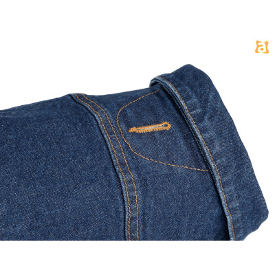 KURTKA DENIM 45 CM GRANATOWY