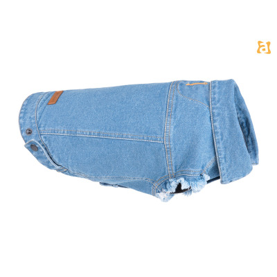KURTKA DENIM 40 CM NIEBIESKI
