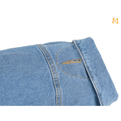 KURTKA DENIM 40 CM NIEBIESKI