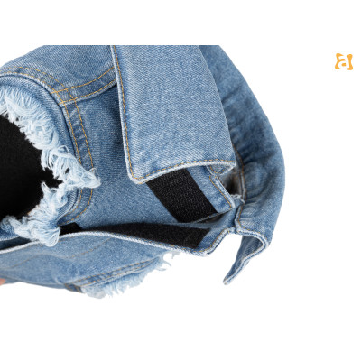 KURTKA DENIM 25 CM NIEBIESKI