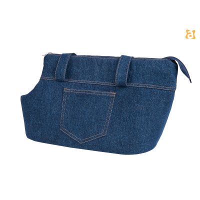 TORBA TRANSPORTOWA DENIM L GRANATOWY