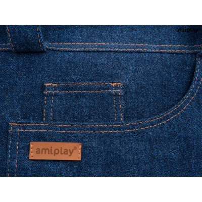 TORBA TRANSPORTOWA DENIM L GRANATOWY