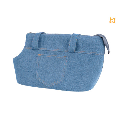 TORBA TRANSPORTOWA DENIM L NIEBIESKI