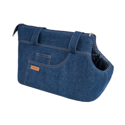 TORBA TRANSPORTOWA DENIM S GRANATOWY
