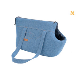 TORBA TRANSPORTOWA DENIM S NIEBIESKI