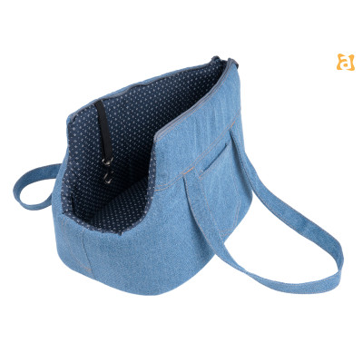 TORBA TRANSPORTOWA DENIM S NIEBIESKI