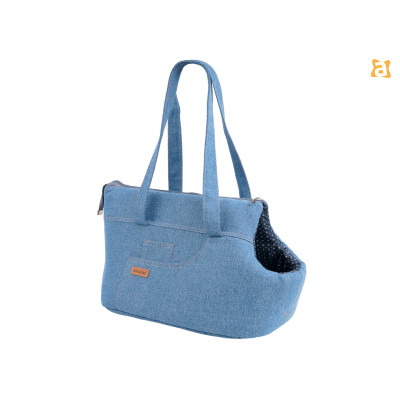 TORBA TRANSPORTOWA DENIM S NIEBIESKI