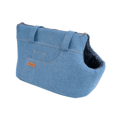 TORBA TRANSPORTOWA DENIM S NIEBIESKI