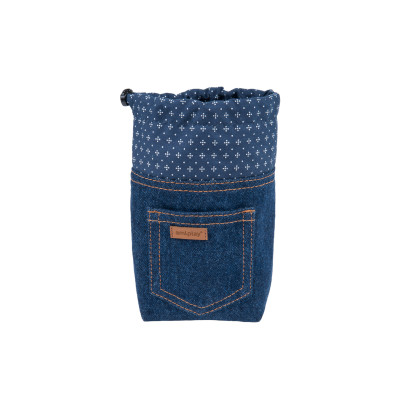 TOREBKA NA PRZYSMAKI DENIM GRANATOWY