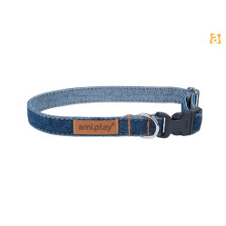 OBROŻA REGULOWANA DENIM XL GRANATOWY