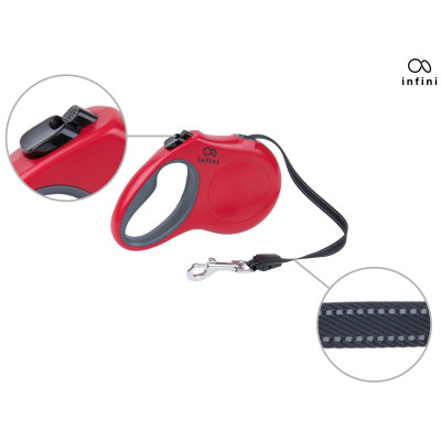 Infini smycz automatyczna L do 25kg