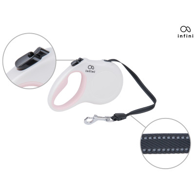 Infini smycz automatyczna L do 25kg