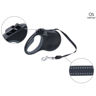 Infini smycz automatyczna S do 12kg