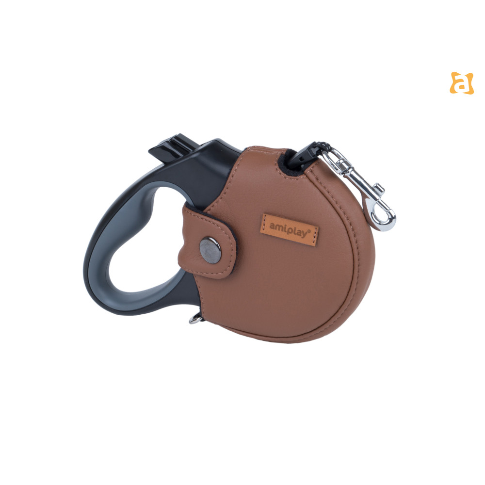 Infini smycz automatyczna S do 12kg w obudowie New York