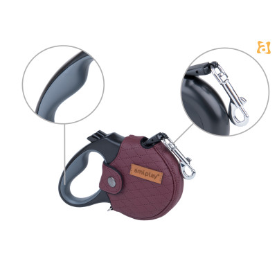 Infini smycz automatyczna L do 25kg w obudowie New York