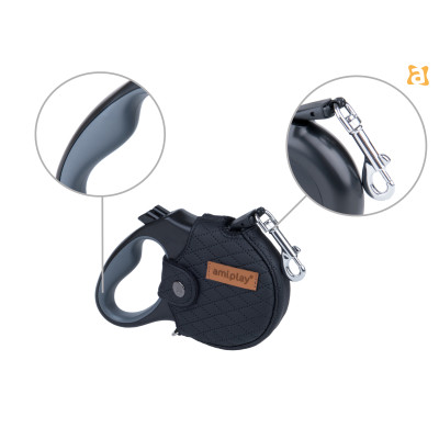 Infini smycz automatyczna L do 25kg w obudowie New York