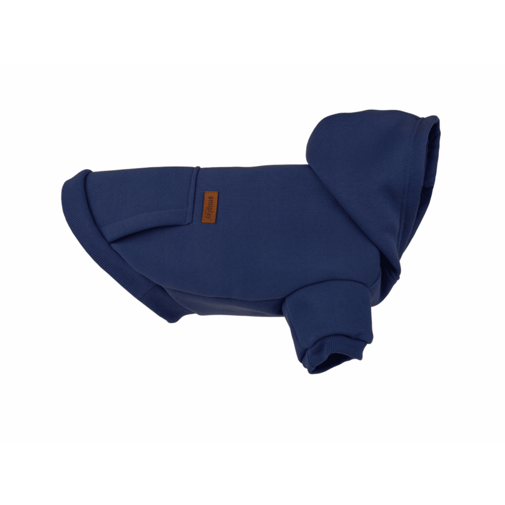 BLUZA Z KAPTUREM TEXAS 25 CM GRANATOWY