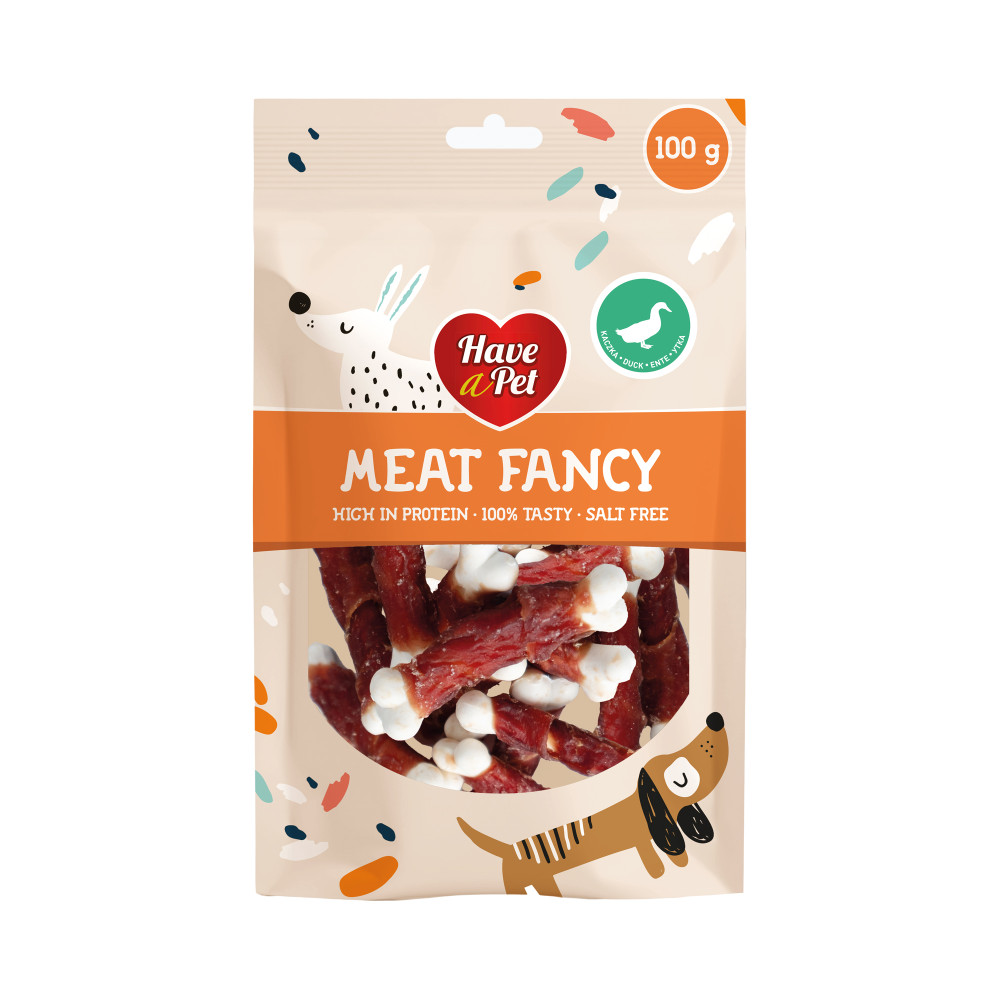 HAP FANCY KOSTKI Z KACZKI 100G