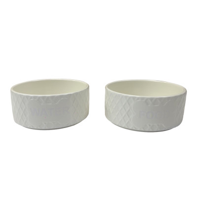 HAP MISKA CERAMICZNA 2X850ML SZARA